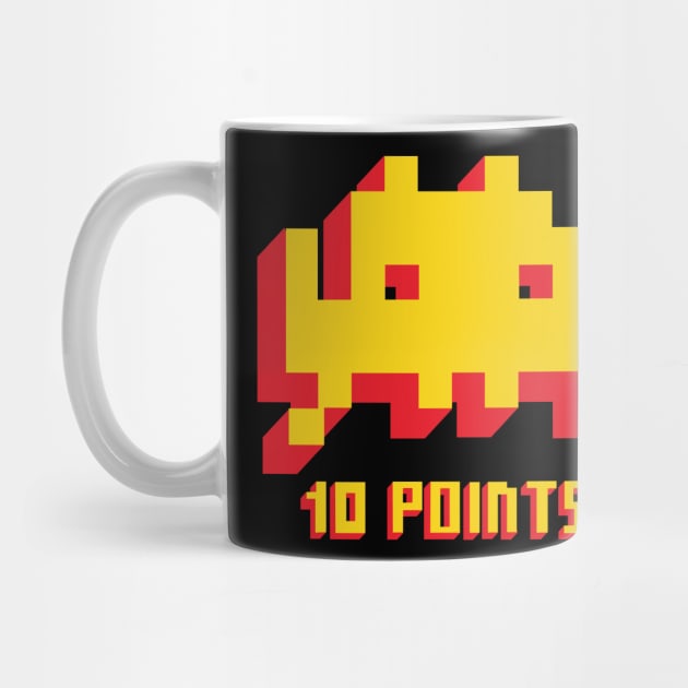 10 Points Vintage Video Game by NerdShizzle